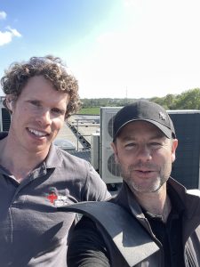 Solar for business, an inverter installation in weatherproof enclosure by Climate Force